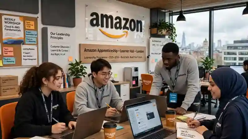 Amazon UK Apprenticeship Learnership 2026 - £1,800 Stipend
