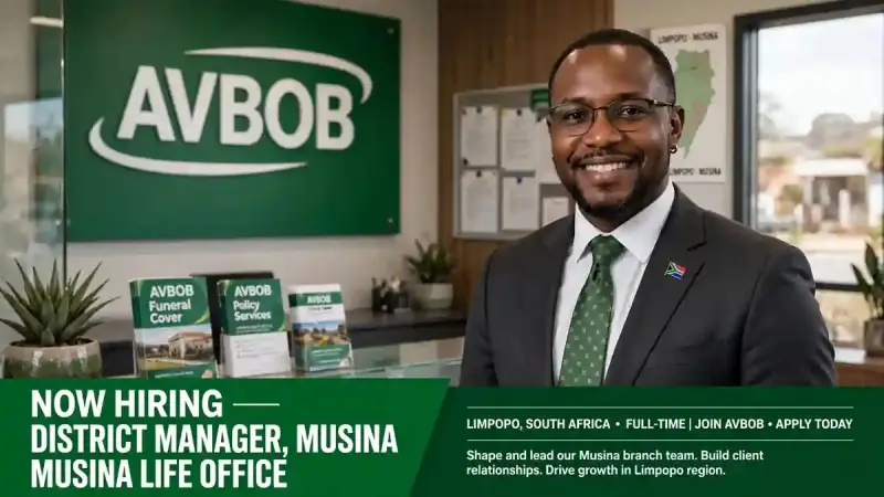 AVBOB District Manager Musina Life Office Jobs 2026