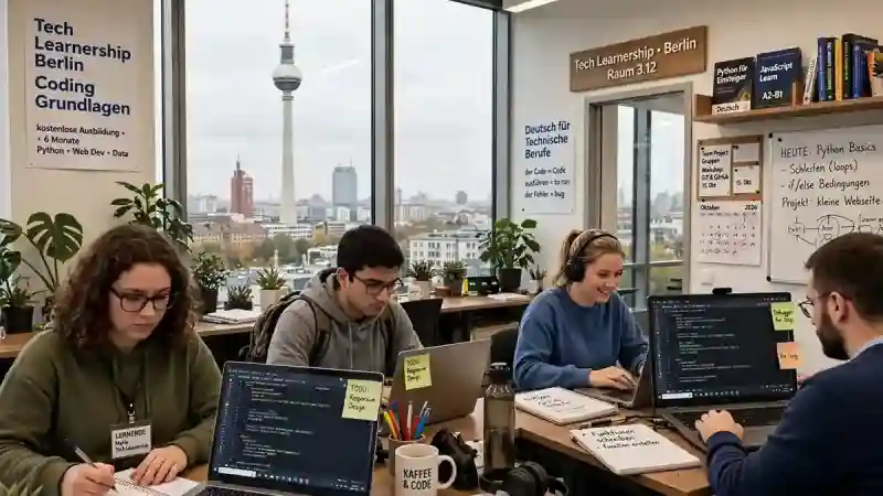 Berlin Coding Grundlagen Learnership 2026 - EUR 1200 Stipend