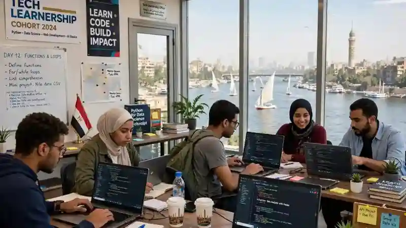 Cairo Egypt Tech Learnership 2026 - EGP 12,000 Stipend