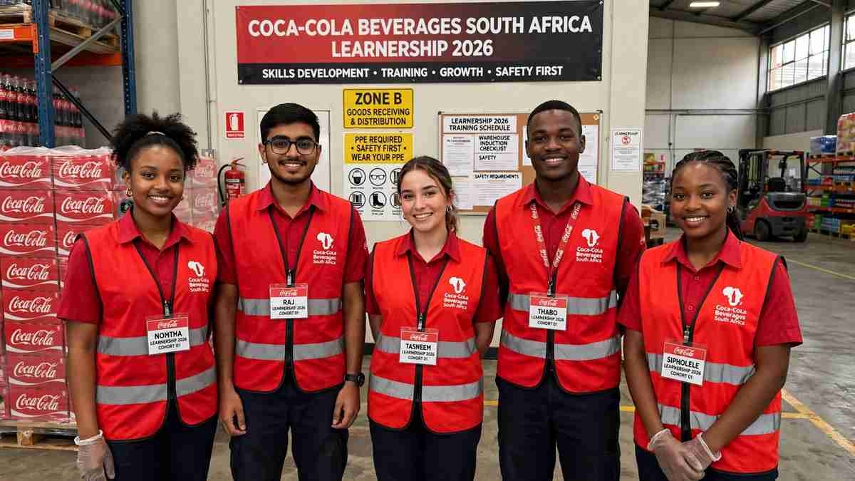CCBSA Learnership 2026: Warehouse & Sales - Closing Nov 30