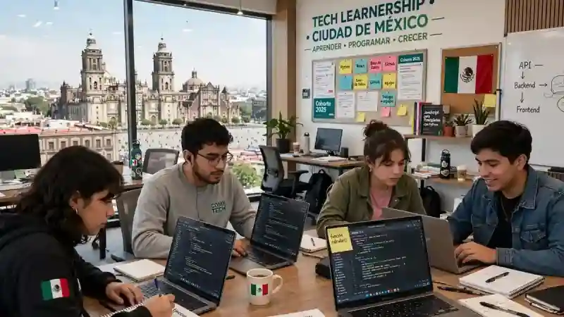CDMX Mexico Tech Learnership 2026 - MXN 12,000 Stipend