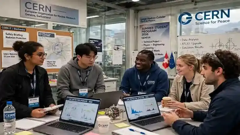 CERN Short-Term Paid Internship Switzerland 2026 - Geneva