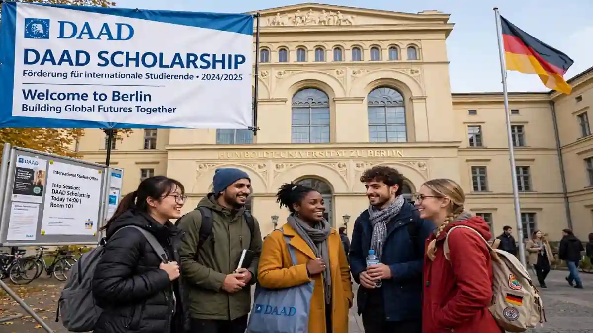 DAAD Scholarship Germany 2026 Full Funded Masters PhD Berlin