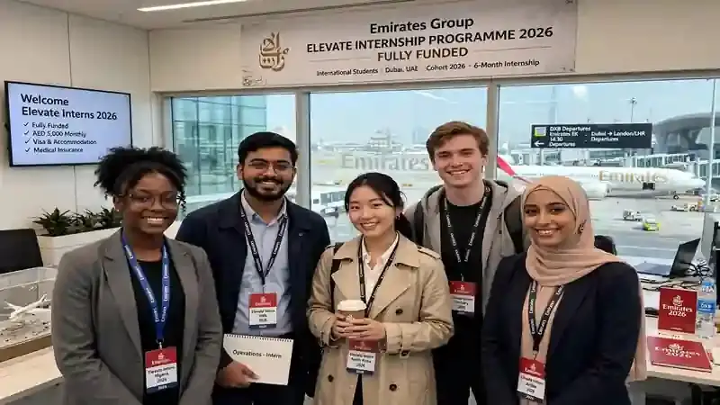 Emirates Group Elevate Fully Funded Internship UAE 2026