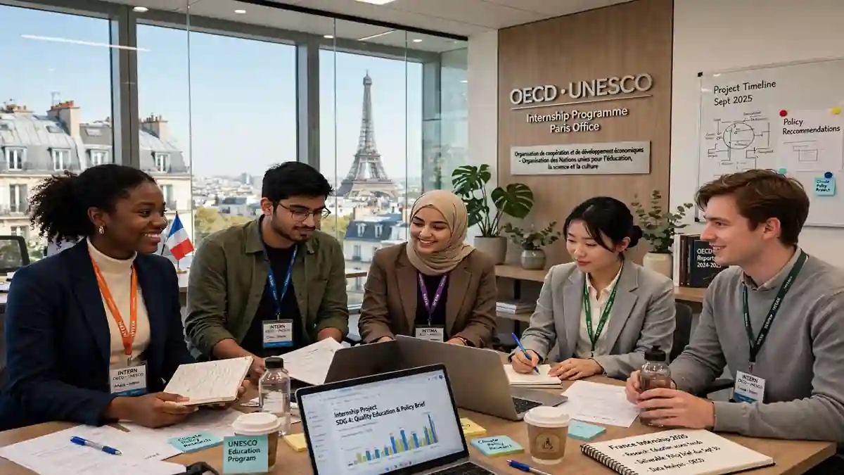 France OECD Internship 2026 Paris – €700 Monthly Paid Program