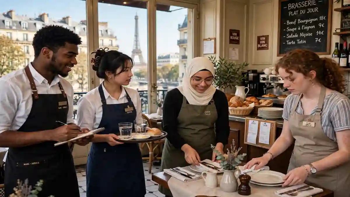 France Waiter Jobs Paris 2026 – €1,800 Salary + Tips Hiring