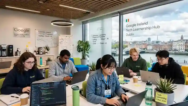 Google Ireland Tech Learnership 2026 - €3,000 Stipend Dublin