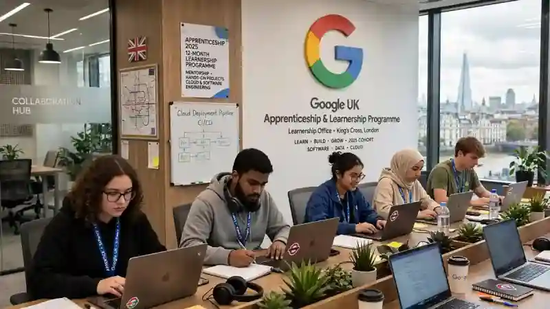 Google UK Digital Learnership 2026 - £1,800 Monthly Stipend