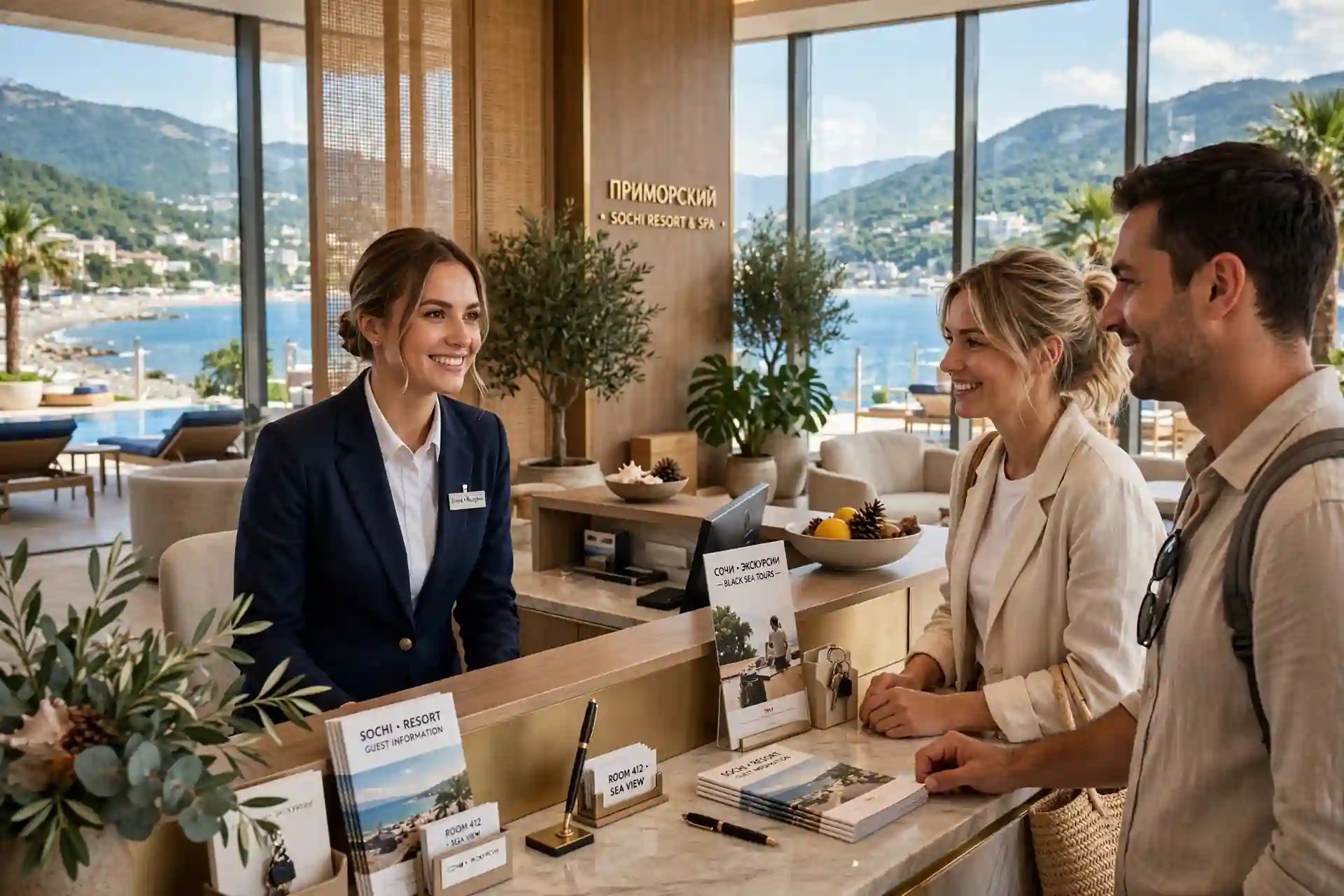 Hotel Receptionist Job Sochi Russia Beach Resort 80K RUB