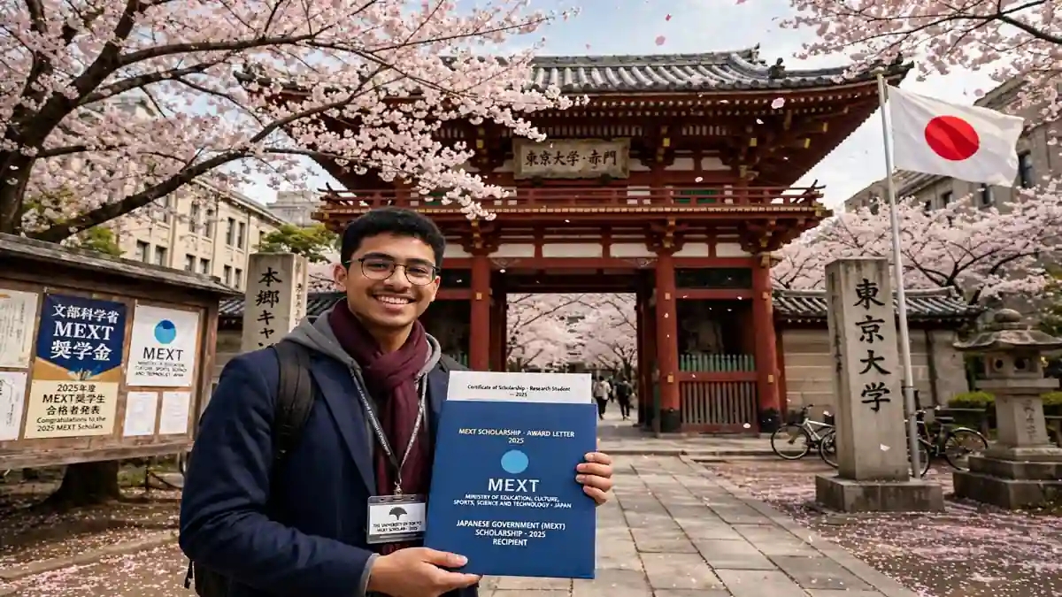 MEXT Japan Scholarship 2026 Fully Funded Masters PhD Tokyo