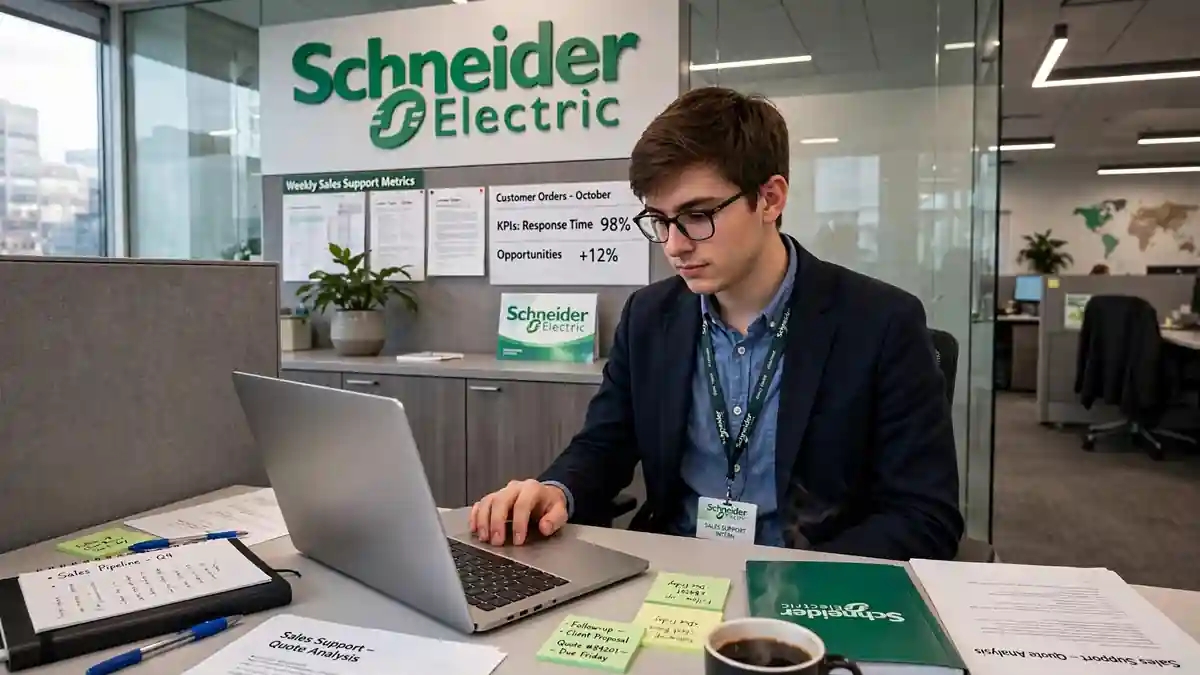 Newest Schneider Electric - Sales Support Internship
