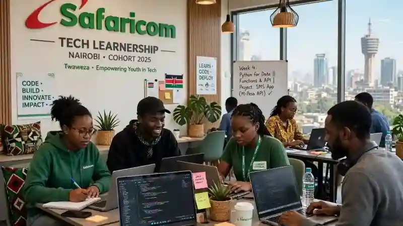 Safaricom Kenya Tech Learnership 2026 - KES 80,000 Stipend