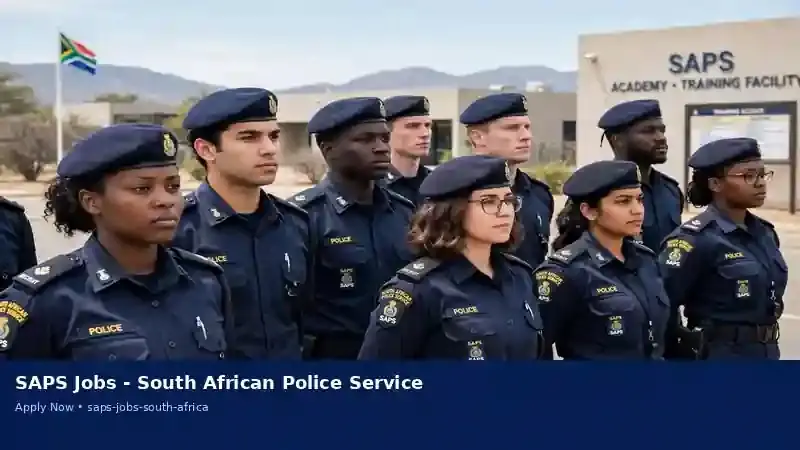 SAPS Jobs 2026: 5500 Trainees Needed in SAPS Apply Now