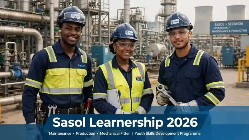 Sasol Maintenance & Production Learnership 2026 - Apply