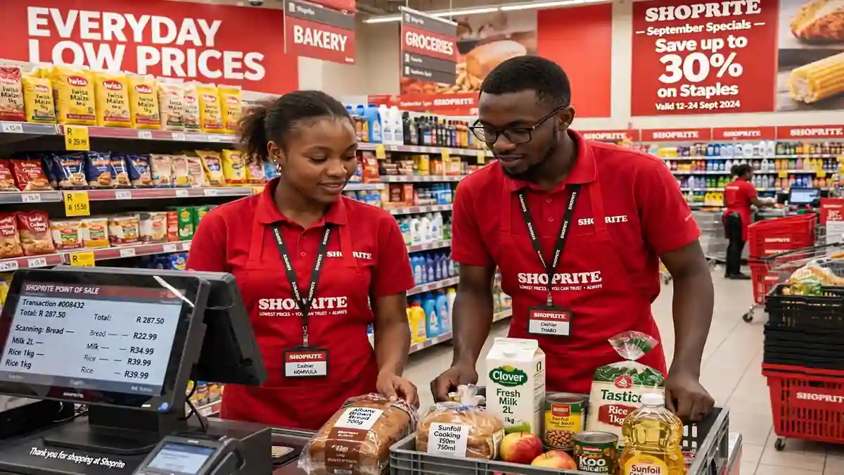 Shoprite Cashier Jobs 2026 – R5,500 Salary Gauteng Hiring