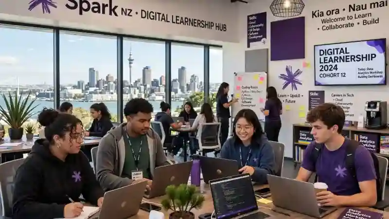 Spark NZ Digital Learnership 2026 - NZD 2,800 Stipend