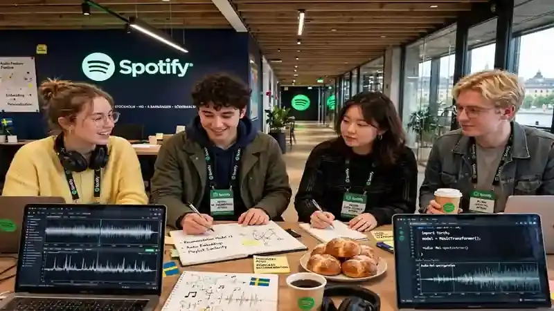 Spotify Internship Sweden 2026 Stockholm - SEK 35000 Stipend
