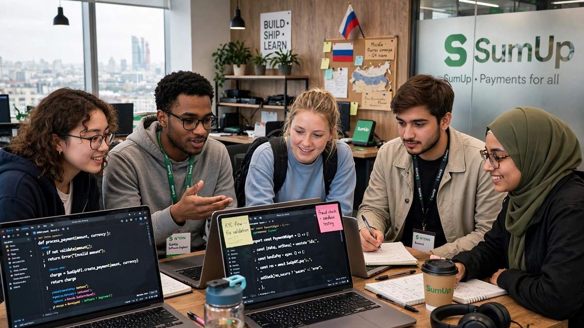 SumUp Russia Software Engineer Internship 2026 - Apply Now