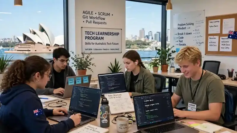Sydney Australia Tech Learnership 2026 - AUD 3,500 Stipend