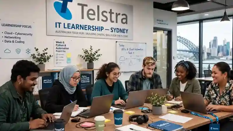 Telstra Australia IT Learnership 2026 - AUD 3,000 Stipend